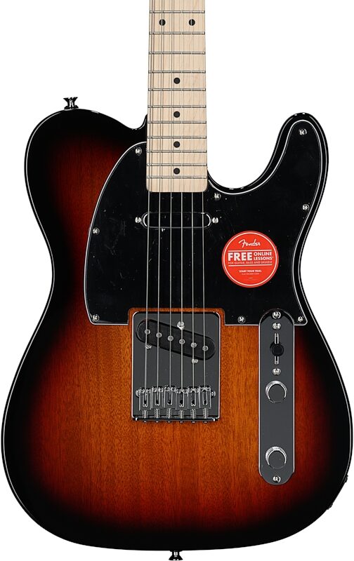 open zoom image for Squier Affinity Telecaster Electric Guitar, Maple Fingerboard, 3-Color Sunburst, Body Straight Front