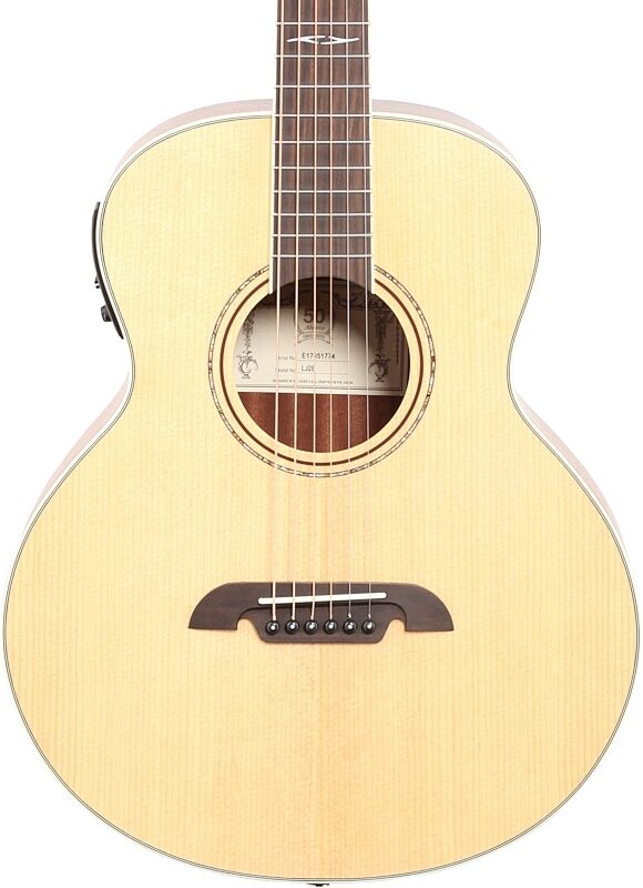 open zoom image for Alvarez LJ2 Little Acoustic-Electric Guitar (with Gig Bag), New, Body Straight Front