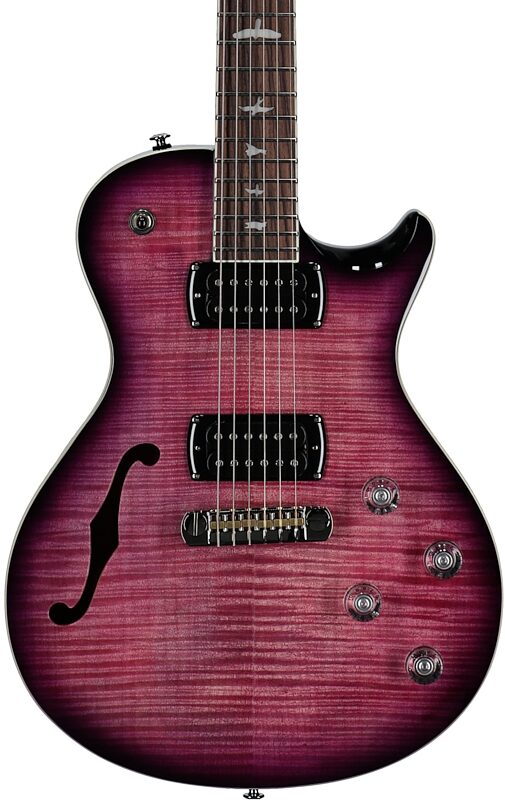 open zoom image for PRS Paul Reed Smith SE Zach Myers 594 Electric Guitar, Myers Purple Burst, Body Straight Front