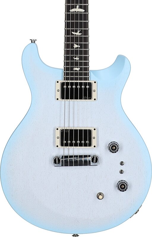 open zoom image for PRS Paul Reed Smith S2 Satin Mira 594 Electric Guitar (with Gig Bag), Satin Cloud Burst, Body Straight Front