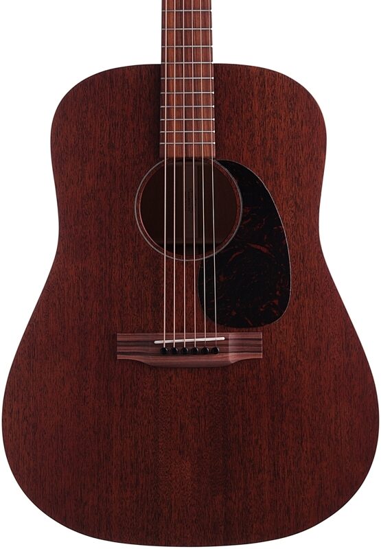 open zoom image for Martin D-15M Dreadnought Acoustic Guitar (with Gig Bag), Natural, Body Straight Front