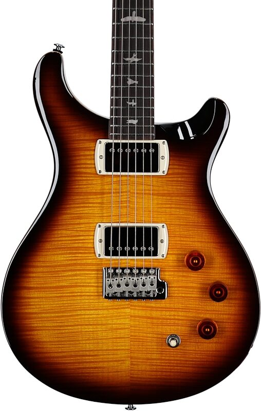 open zoom image for PRS Paul Reed Smith SE DGT Birds Electric Guitar (with Gig Bag), McCarty Tobacco Sunburst, Body Straight Front