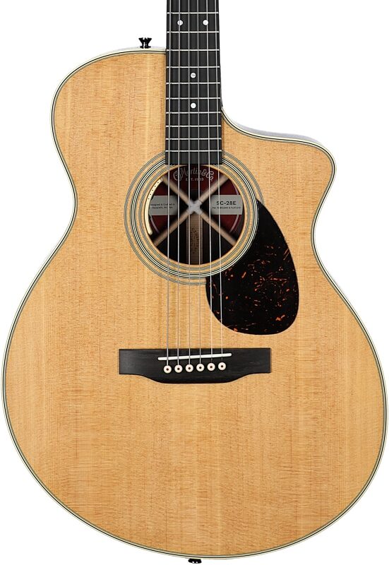 open zoom image for Martin SC-28E Acoustic-Electric Guitar (with Case), Natural, Serial #2800364, with LR Baggs Electronics, Open Box (Very Good), Body Straight Front