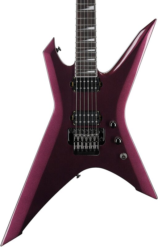 open zoom image for Ibanez XPT420DX Xiphos Electric Guitar (with Gig Bag), Rose Gold Chameleon, Body Straight Front