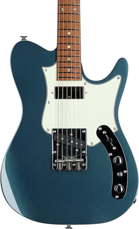 open zoom image for Ibanez AZS2209 Prestige Electric Guitar (with Case), Antique Turquoise, Open Box (Very Good), Body Straight Front