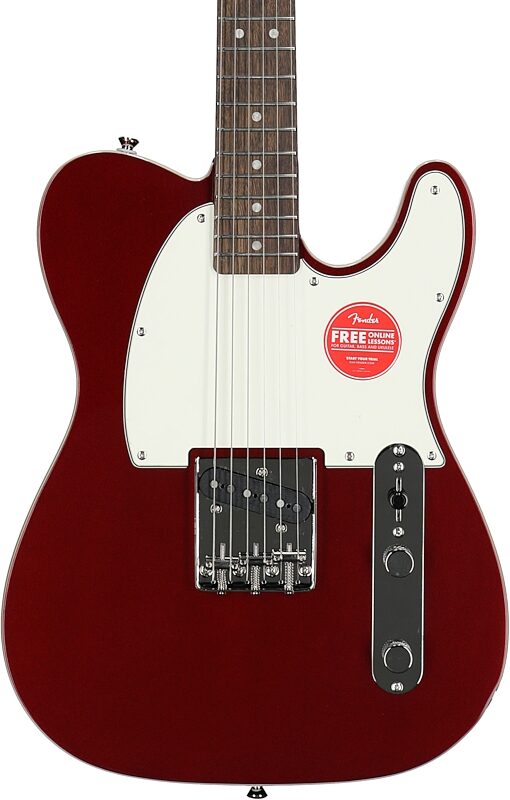 open zoom image for Squier Classic Vibe Custom Esquire Electric Guitar, with Laurel Fingerboard, Candy Apple Red, Body Straight Front
