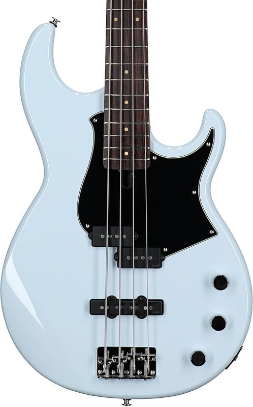 open zoom image for Yamaha BB434 Electric Bass Guitar, Ice Blue, Open Box (Very Good), Body Straight Front