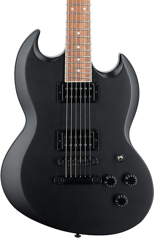 open zoom image for ESP LTD Lars Frederiksen Volsung 200 Electric Guitar, Black Satin, Open Box (Very Good), Body Straight Front