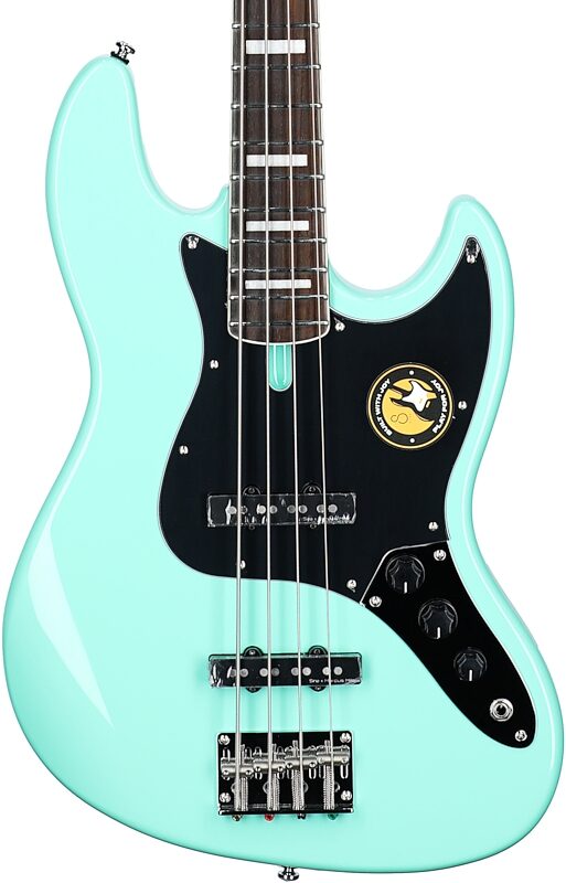 open zoom image for Sire Marcus Miller V5R Electric Bass, Mild Green, Body Straight Front