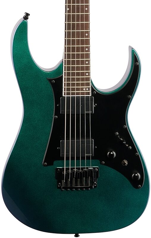 open zoom image for Ibanez RG631ALF Axion Label Electric Guitar, Blue Chameleon, Body Straight Front