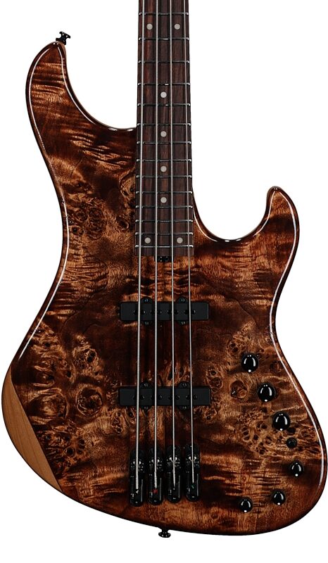 open zoom image for Ibanez MDM1600 Mode Electric Bass (with Gig Bag), Natural Mocha Low Gloss, Body Straight Front