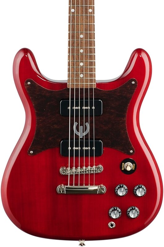 open zoom image for Epiphone Wilshire Electric Guitar, Cherry, Body Straight Front
