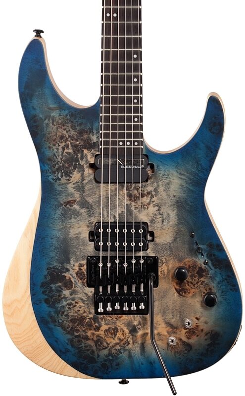open zoom image for Schecter Reaper-6 FR-S Electric Guitar, Sky Burst, Open Box (Very Good), Body Straight Front