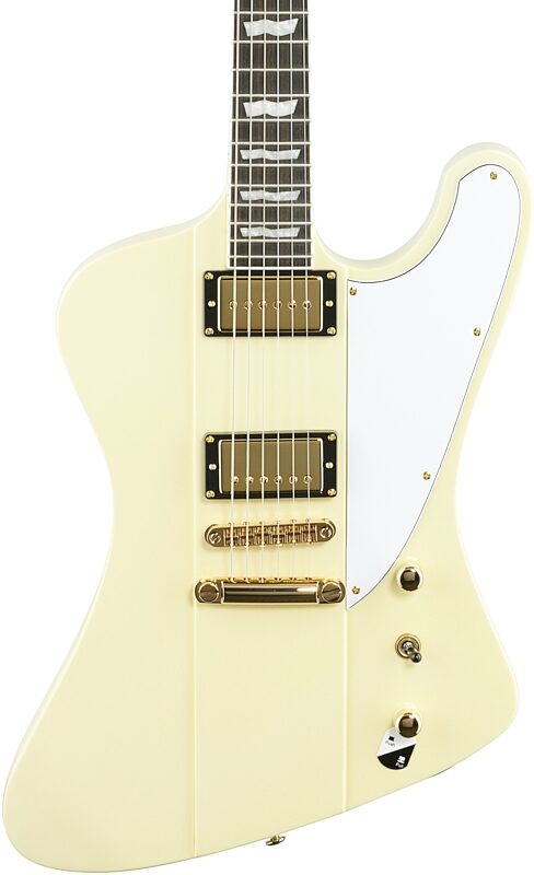 open zoom image for ESP LTD Phoenix-1000 Electric Guitar, with Seymour Duncan Pickups, Vintage White, Body Straight Front