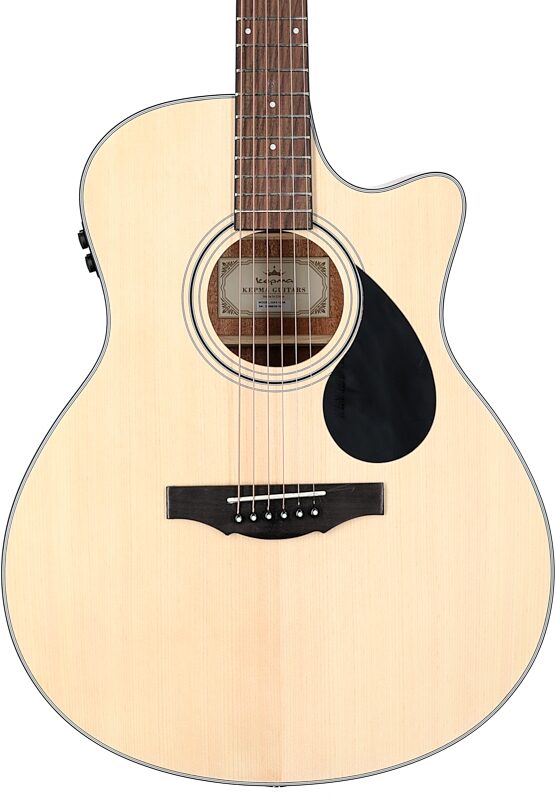 open zoom image for Kepma K3 Series GA3-130 Acoustic-Electric Guitar, Natural Matte, with AcoustiFex K-10 Pickup, Body Straight Front