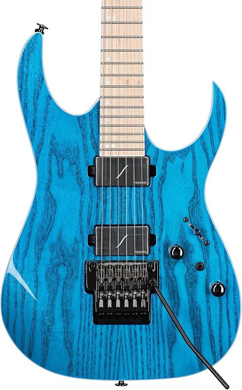 open zoom image for Ibanez RG5120M Prestige Electric Guitar (with Case), Frozen Ocean, Body Straight Front