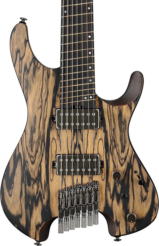 open zoom image for Ibanez QX527PENTF Electric Guitar (with Gig Bag), Natural, Body Straight Front