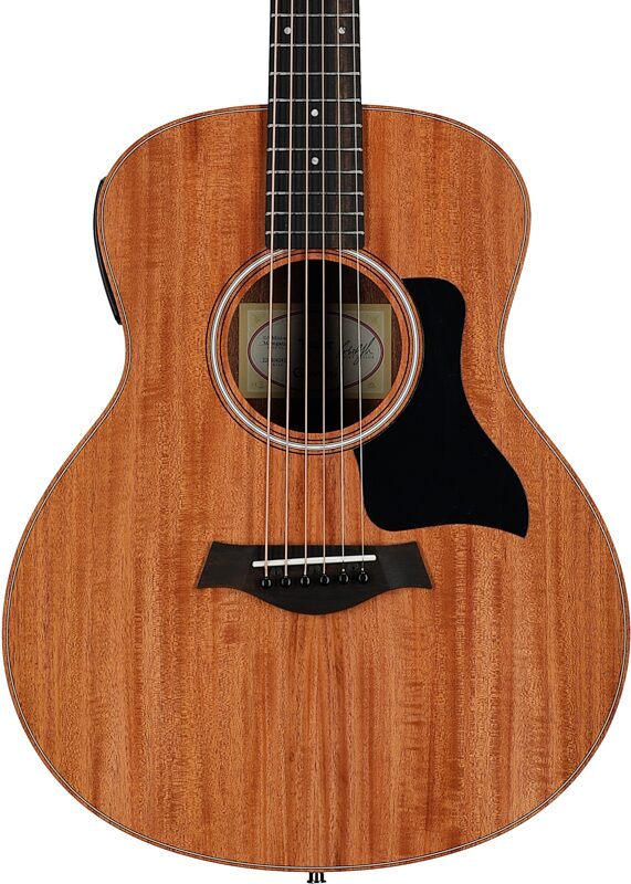 open zoom image for Taylor GS Mini-e Mahogany Acoustic-Electric Guitar (with Gig Bag), New, Body Straight Front