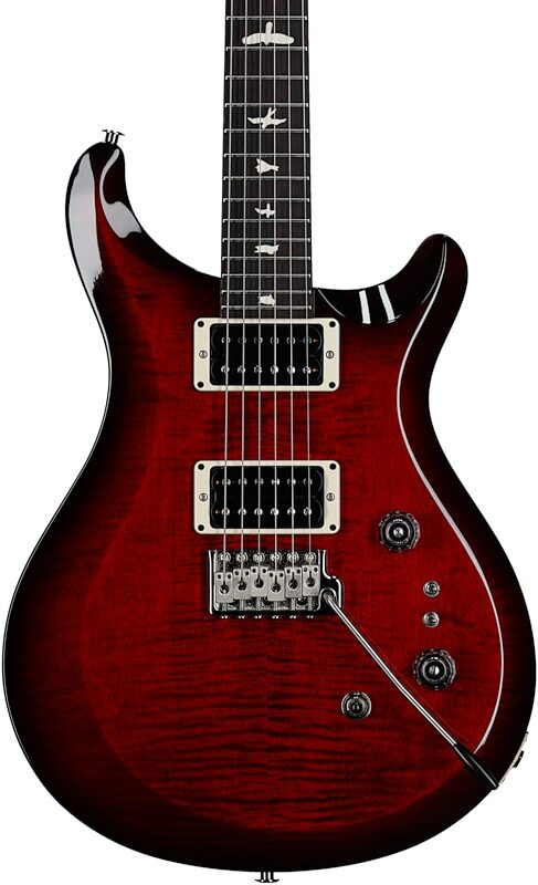 open zoom image for PRS Paul Reed Smith S2 Custom 24-08 Electric Guitar (with Gig Bag), Fire Red Burst, Body Straight Front