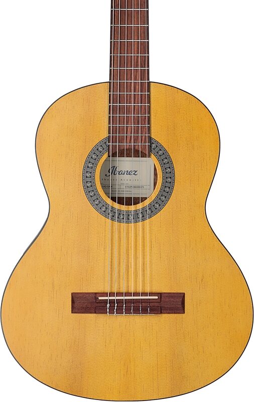 open zoom image for Ibanez GA2 3/4-Size Classical Acoustic Guitar, Open Pore Amber, Body Straight Front