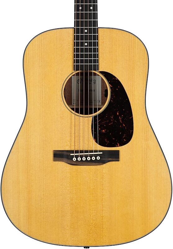 open zoom image for Martin D-10E Retro Acoustic-Electric Guitar (with Soft Case), Natural, Body Straight Front