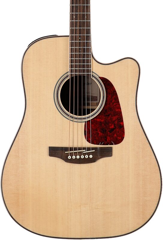 open zoom image for Takamine GD93CE Dreadnought Cutaway Acoustic-Electric Guitar, Gloss Natural, Body Straight Front
