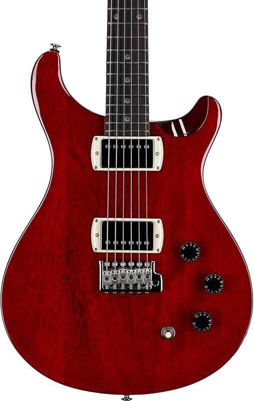 open zoom image for PRS Paul Reed Smith SE DGT Standard Electric Guitar (with Gig Bag), Vintage Cherry, Body Straight Front