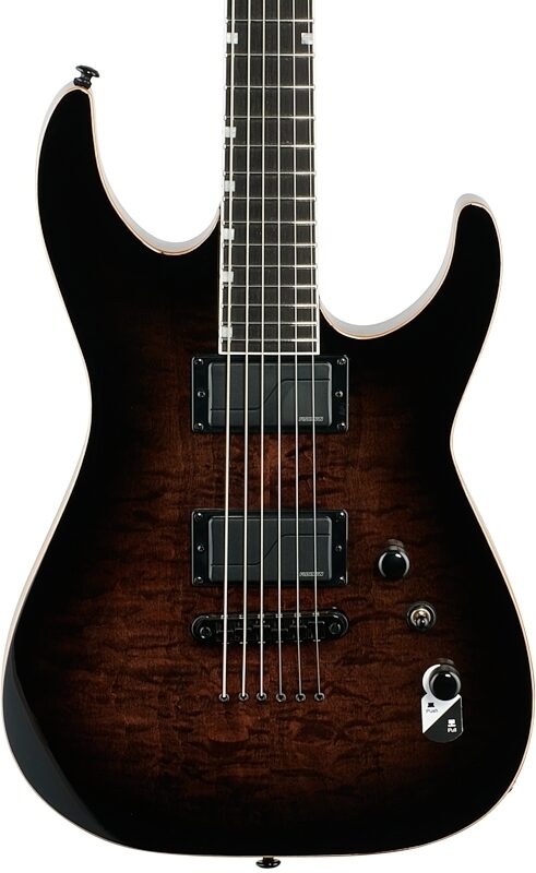 open zoom image for ESP LTD Josh Middleton JM-II Electric Guitar (with Case), Black Shadow Burst, Open Box (Very Good), Body Straight Front