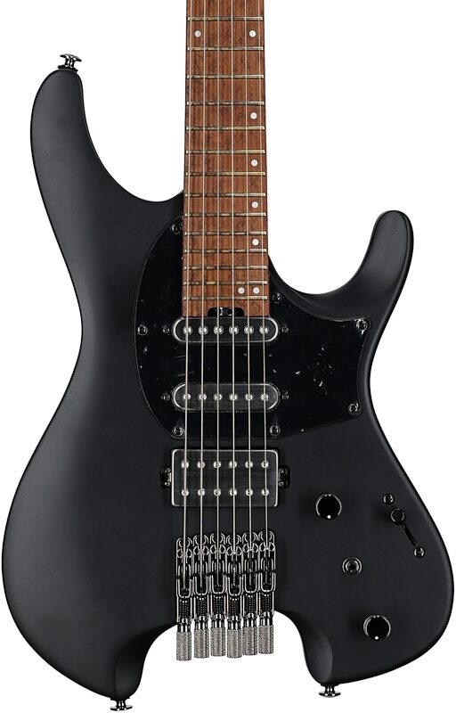 open zoom image for Ibanez Q54 Electric Guitar (with Gig Bag), Flat Black, Body Straight Front