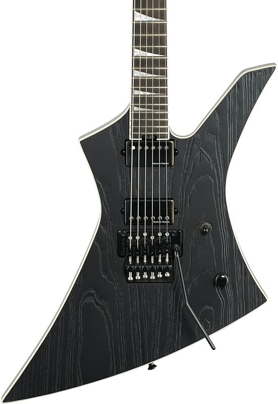 open zoom image for Jackson Pro Jeff Loomis Kelly Signature Electric Guitar, Black Ash, Open Box (Very Good), Body Straight Front
