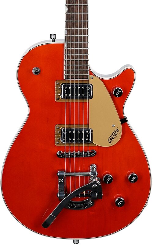 open zoom image for Gretsch G5230T Electromatic Jet FT Electric Guitar, Orange Stain, Body Straight Front