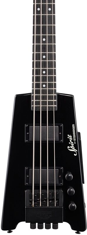 open zoom image for Steinberger Spirit XT-2 Standard Electric Bass (with Gig Bag), Black, Body Straight Front