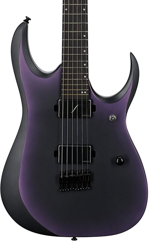 open zoom image for Ibanez RGD61 Electric Guitar, Black Aurora Burst, Body Straight Front
