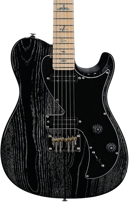open zoom image for PRS Paul Reed Smith SE NF 53 Electric Guitar (with Gig Bag), Black Doghair, Body Straight Front