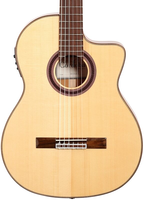 open zoom image for Cordoba GK Studio Flamenco Classical Acoustic-Electric Guitar, New, Body Straight Front
