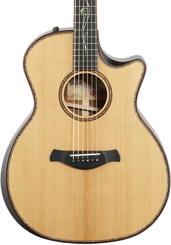 open zoom image for Taylor Builder's Edition K14ceV Grand Auditorium Acoustic-Electric Guitar, Kona Burst, Body Straight Front