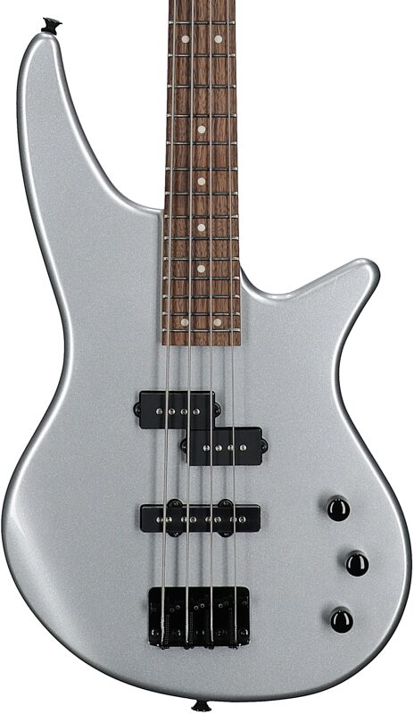 open zoom image for Jackson JS2 Spectra Electric Bass, Quicksilver, Body Straight Front
