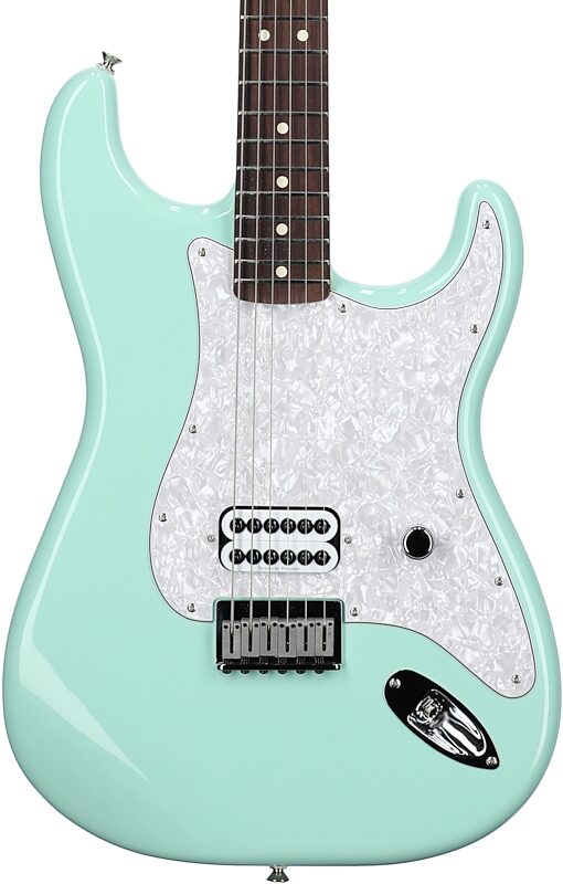 open zoom image for Fender Limited Edition Tom DeLonge Stratocaster (with Gig Bag), Surf Green, Body Straight Front