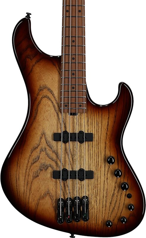 open zoom image for Ibanez MDM1300 Mode Electric Bass (with Gig Bag), Natural Stained Amber, Body Straight Front