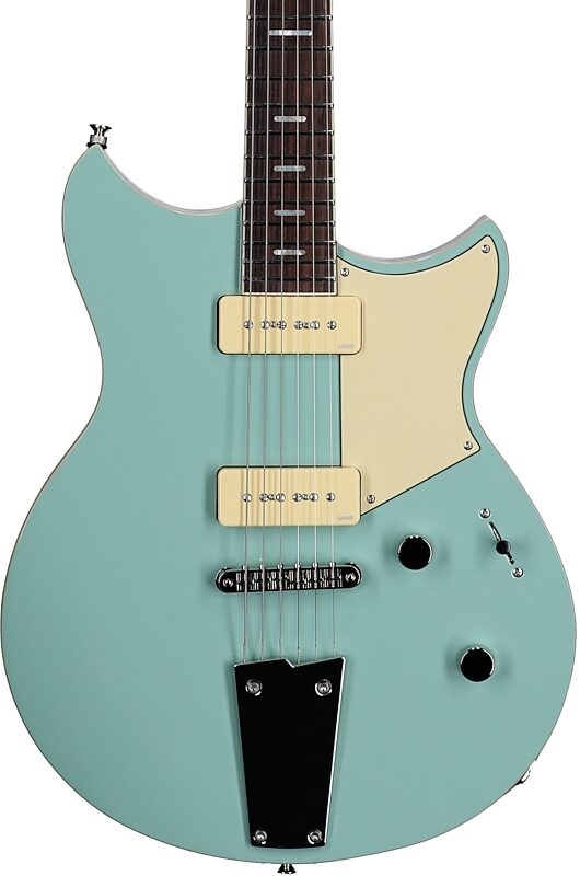 open zoom image for Yamaha Revstar Standard RSS02T Electric Guitar (with Gig Bag), Sonic Blue, Body Straight Front