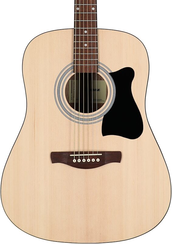 open zoom image for Ibanez IJV50 Jumpstart Acoustic Guitar Package, Open Pore Natural, Body Straight Front