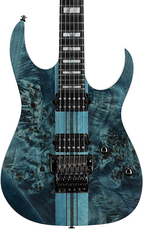 open zoom image for Ibanez RGT1220PBK Premium Electric Guitar (with Gig Bag), Cosmic Blue, Body Straight Front