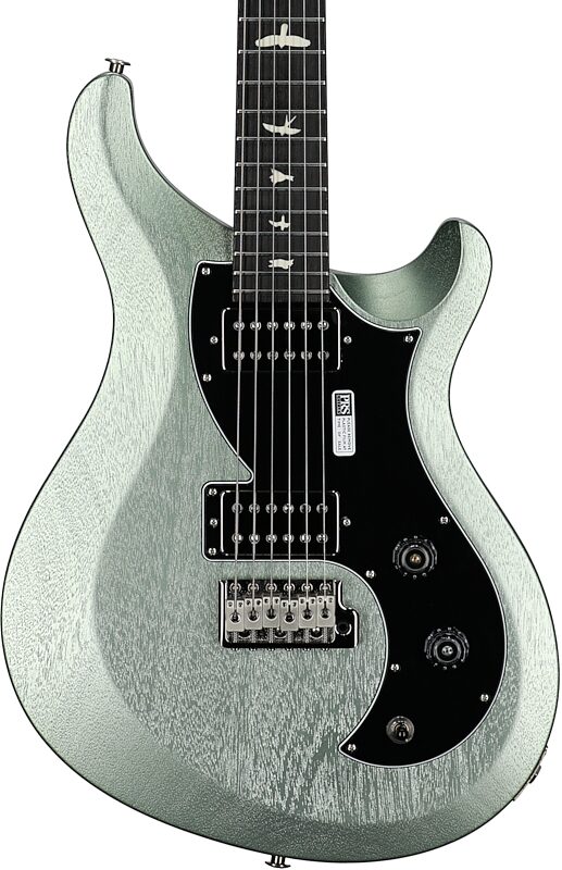 open zoom image for PRS Paul Reed Smith S2 Vela HHT Satin Electric Guitar (with Gig Bag), Mavis Mint Metallic, Body Straight Front