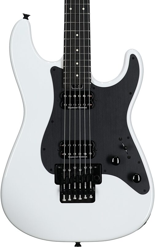open zoom image for Charvel Pro-Mod SC1 Electric Guitar, with Ebony Neck, Snow White, Body Straight Front