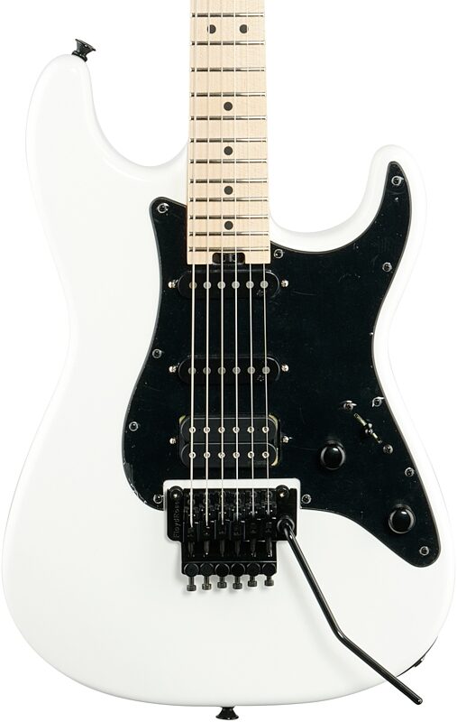 open zoom image for Jackson USA Adrian Smith San Dimas Electric Guitar, Maple Fingerboard (with Case), Snow White, Body Straight Front