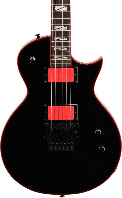 open zoom image for ESP LTD Gary Holt GH-600 Electric Guitar (with Case), Black, Body Straight Front