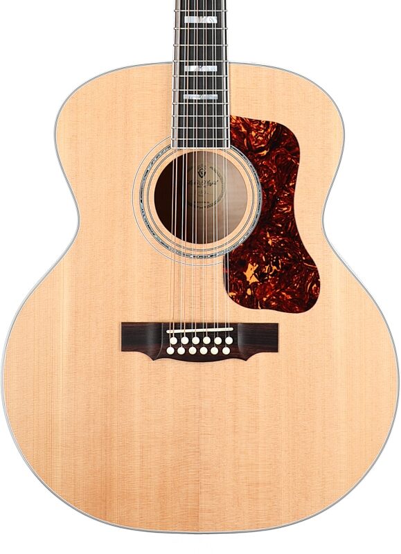 open zoom image for Guild F-512 Jumbo Maple Acoustic Guitar, 12-String (with Case), New, Body Straight Front