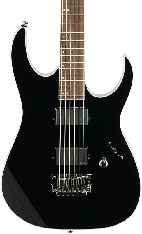 open zoom image for Ibanez RGIB21 Baritone Electric Guitar, Black, Body Straight Front