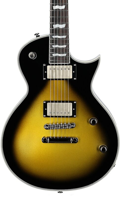 open zoom image for ESP LTD Bill Kelliher BK-600 Electric Guitar (with Case), Vintage Silver Sunburst, Open Box (Very Good), Body Straight Front