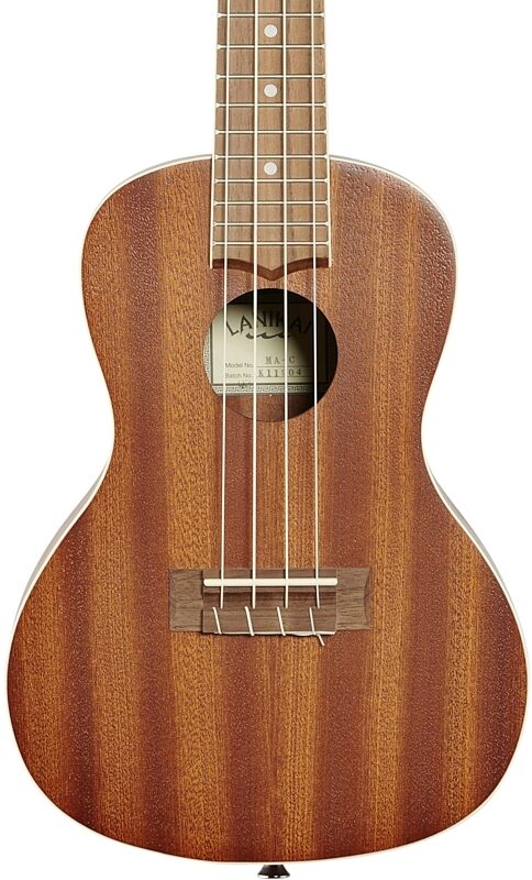 open zoom image for Lanikai Mahogany Concert Ukulele (with Gig Bag), New, Body Straight Front